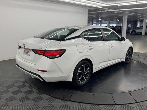 Aspen White Tricoat 2024 Nissan Sentra SV
