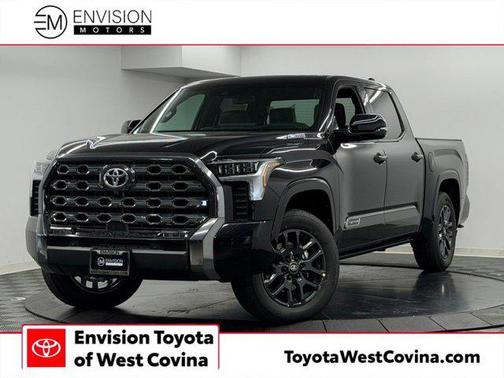 Midnight Black Metallic 2026 Toyota Tundra Hybrid Platinum