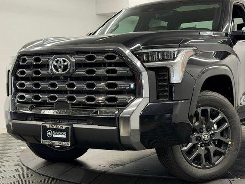 Midnight Black Metallic 2026 Toyota Tundra Hybrid Platinum