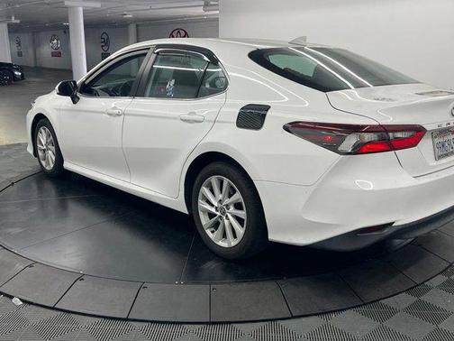 White 2022 Toyota Camry LE