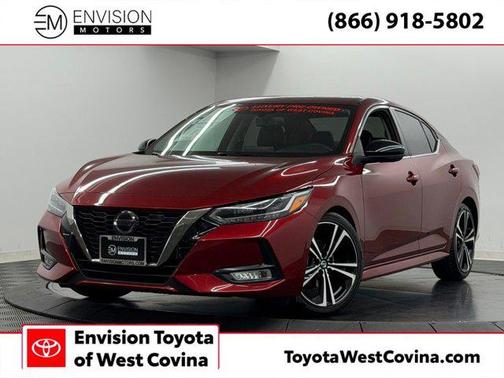 Scarlet Ember Tintcoat 2020 Nissan Sentra SR