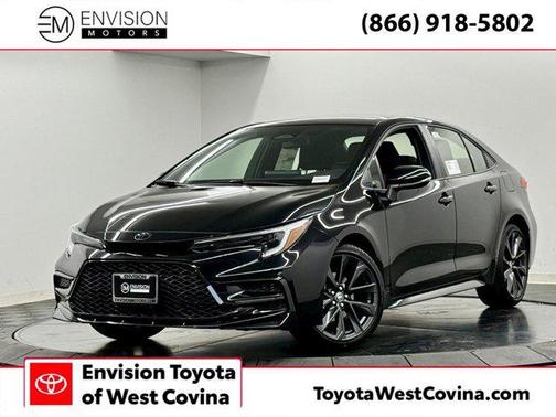 Midnight Black Metallic 2026 Toyota Corolla SE