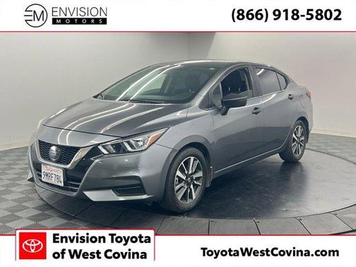 Gun Metallic 2021 Nissan Versa 1.6 S