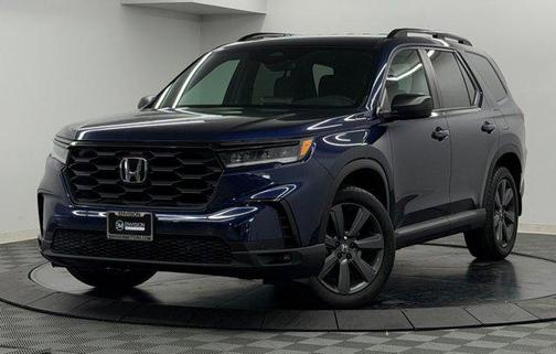 Obsidian Blue Pearl 2024 Honda Pilot Sport
