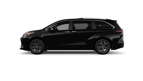 Midnight Black Metallic 2026 Toyota Sienna Platinum