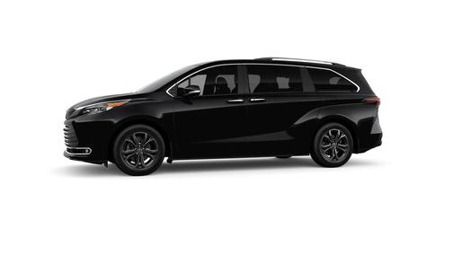 Midnight Black Metallic 2026 Toyota Sienna Platinum