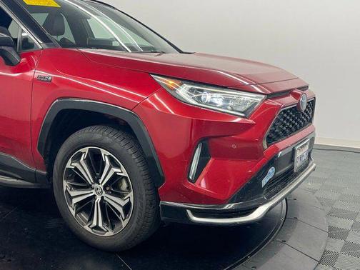 Supersonic Red/Midnight Black Metallic 2021 Toyota RAV4 Prime XSE