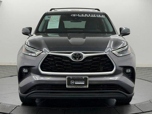 Magnetic Gray Metallic 2021 Toyota Highlander LE