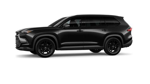 Midnight Black Metallic 2026 Toyota Highlander Hybrid Base