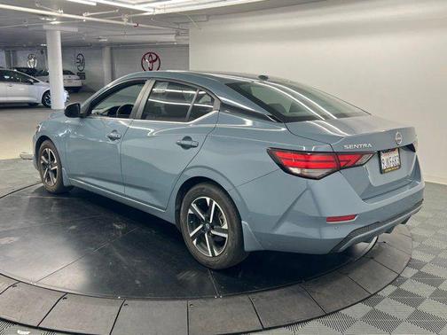 Atlantic Gray Metallic 2024 Nissan Sentra SV
