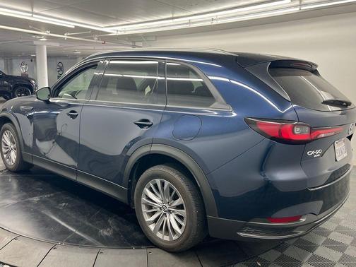 Deep Crystal Blue Mica 2024 Mazda CX-90 3.3 Turbo Preferred
