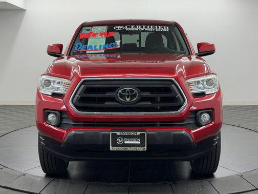 Barcelona Red Metallic 2021 Toyota Tacoma SR5
