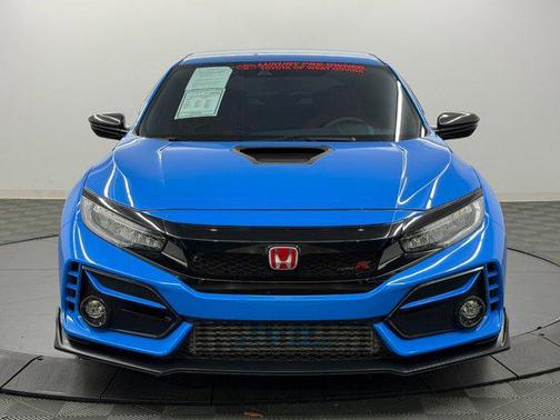 Boost Blue Pearl 2021 Honda Civic Type R Touring