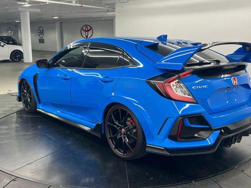 Boost Blue Pearl 2021 Honda Civic Type R Touring
