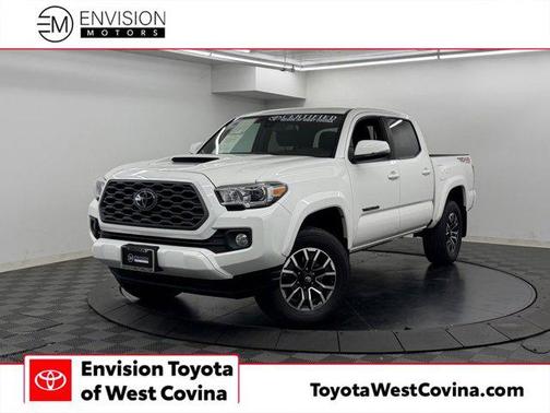Super White 2021 Toyota Tacoma TRD Sport