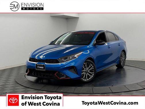 Sporty Blue 2023 Kia Forte GT-Line