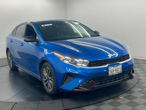 Sporty Blue 2023 Kia Forte GT-Line