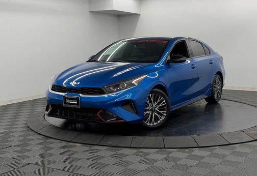 Sporty Blue 2023 Kia Forte GT-Line