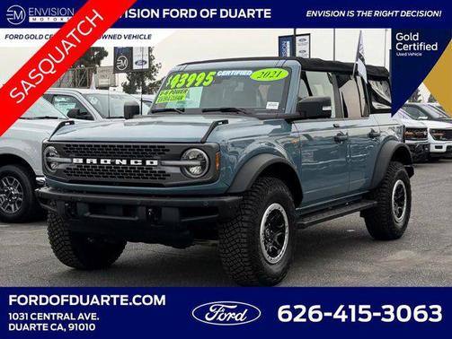 2021 Ford Bronco Badlands