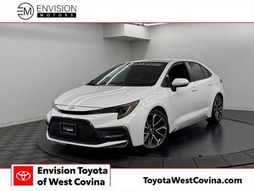 Super White 2021 Toyota Corolla SE