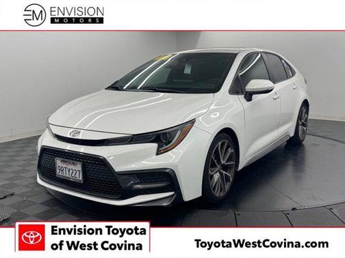 Super White 2021 Toyota Corolla SE