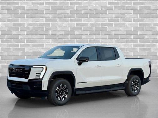 Summit White 2026 GMC Sierra EV Standard Range Elevation