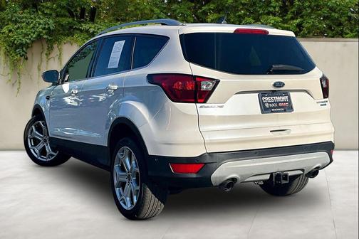 WHITE PLATINUM MET TRI-COAT 2019 Ford Escape Titanium