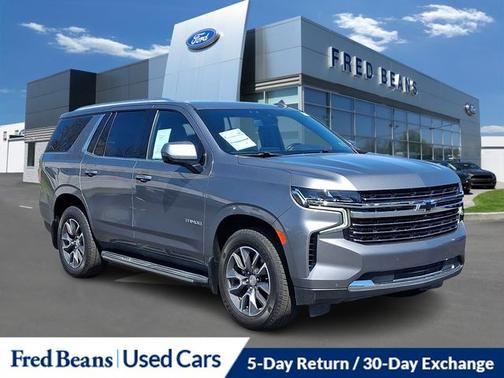 Satin Steel Metallic 2021 Chevrolet Tahoe LT