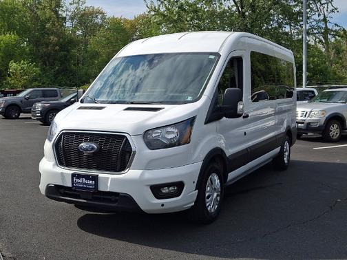 OXFORD WHITE 2025 Ford Transit-350 XLT