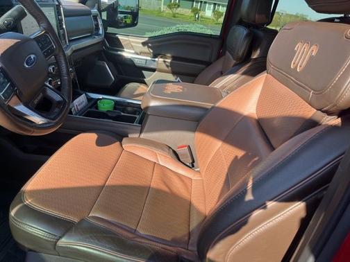 RAPID RED 2023 Ford F-350 KING RANCH