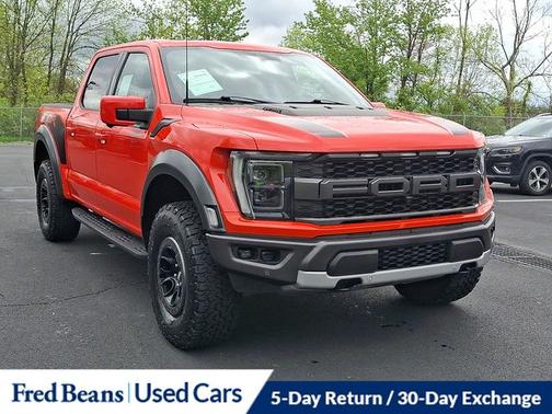 CODE ORANGE METALLIC 2023 Ford F-150 RAPTOR