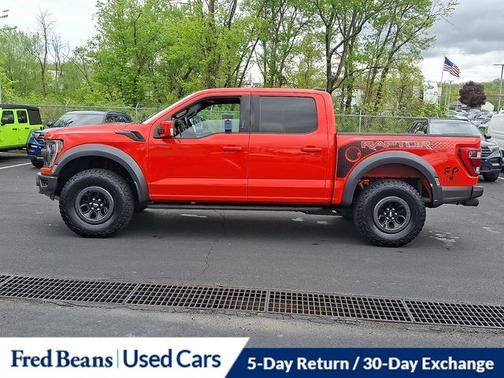 CODE ORANGE METALLIC 2023 Ford F-150 RAPTOR