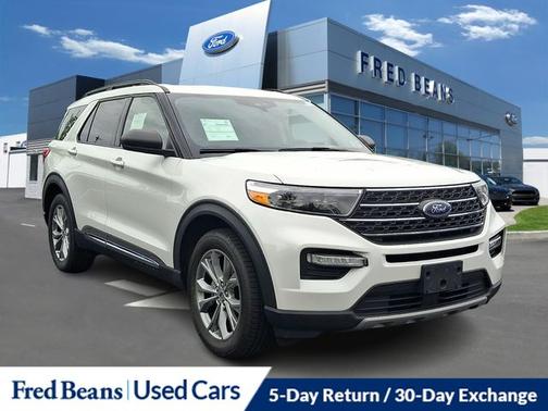 STAR WHITE MET TRI-COAT 2023 Ford Explorer XLT