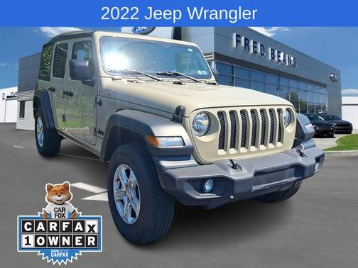 Limited Edition Gobi Clearcoat 2022 Jeep Wrangler Unlimited SPORT