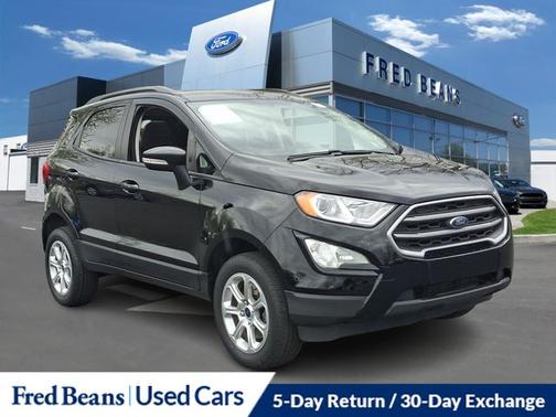 SHADOW BLACK 2022 Ford EcoSport SE