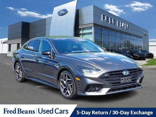 Portofino Gray 2022 Hyundai SONATA N LINE