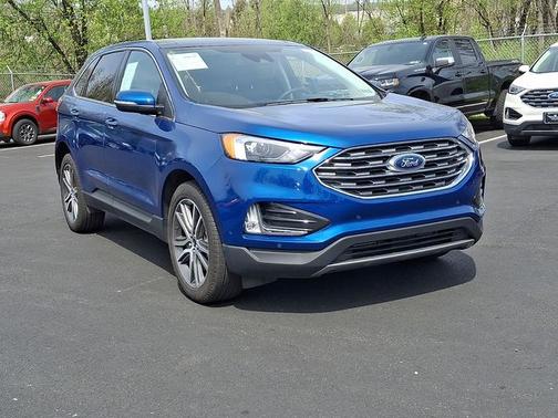 ATLAS BLUE 2024 Ford Edge TITANIUM