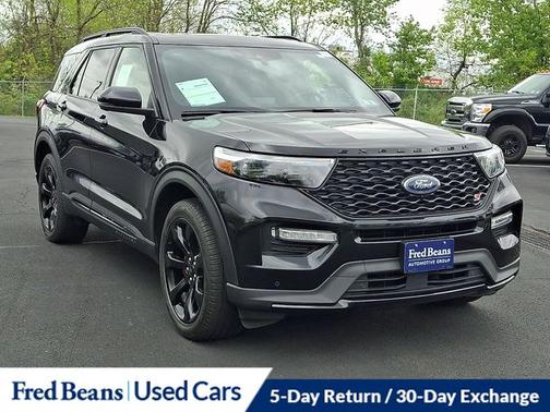 AGATE BLACK METALLIC 2023 Ford Explorer ST