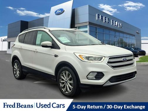 WHITE PLATINUM MET TRI-COAT 2017 Ford Escape TITANIUM