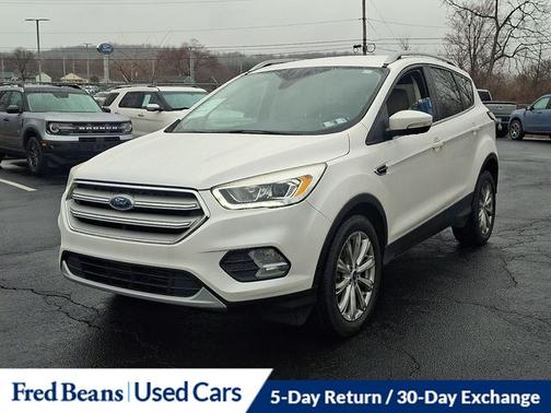 WHITE PLATINUM MET TRI-COAT 2017 Ford Escape TITANIUM