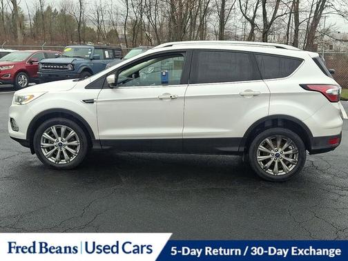 WHITE PLATINUM MET TRI-COAT 2017 Ford Escape TITANIUM