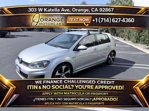 Reflex Silver Metallic 2017 Volkswagen Golf GTI 2.0T S 4-Door