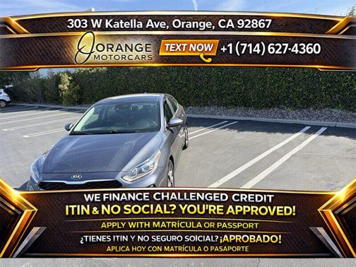 Gravity Gray 2021 Kia Forte LXS