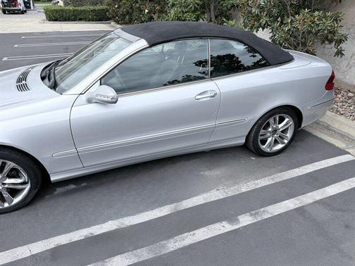 Iridium Silver Metallic 2007 Mercedes-Benz CLK-Class 350