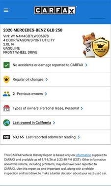 2020 Mercedes-Benz GLB 250 Base