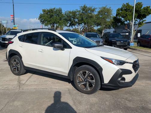 Crystal White Pearl 2024 Subaru Crosstrek Premium