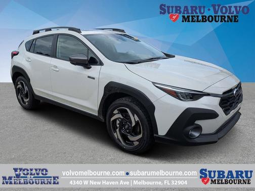 Crystal White Pearl 2026 Subaru Crosstrek Limited Hybrid