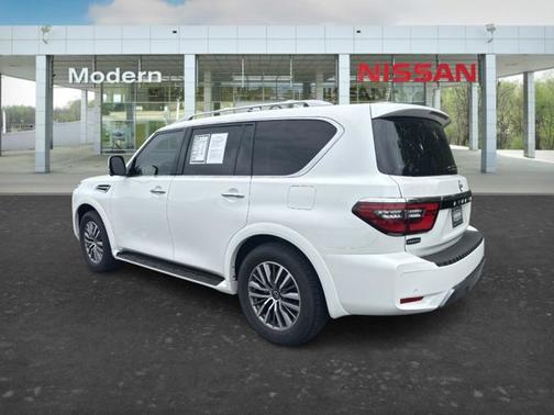 Aspen White Tricoat 2024 Nissan Armada SL