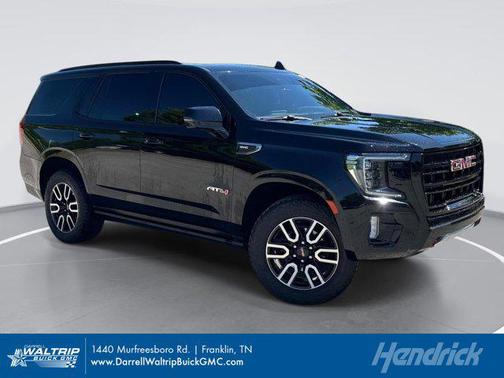 Onyx Black 2021 GMC Yukon 4WD AT4
