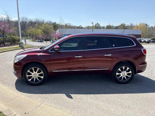 Crimson Red Tintcoat 2017 Buick Enclave Leather